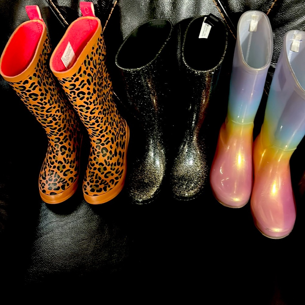 Girls rain boots